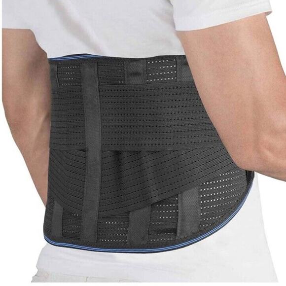 Treci Back Brace Magnetic Breathable 3 Pads Size L - Picture 1 of 7